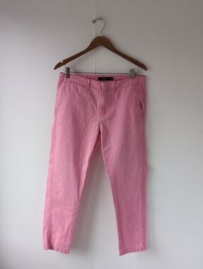 Polo Ralph Lauren Quin Boyfriend Chino Cotton Pink Size 8